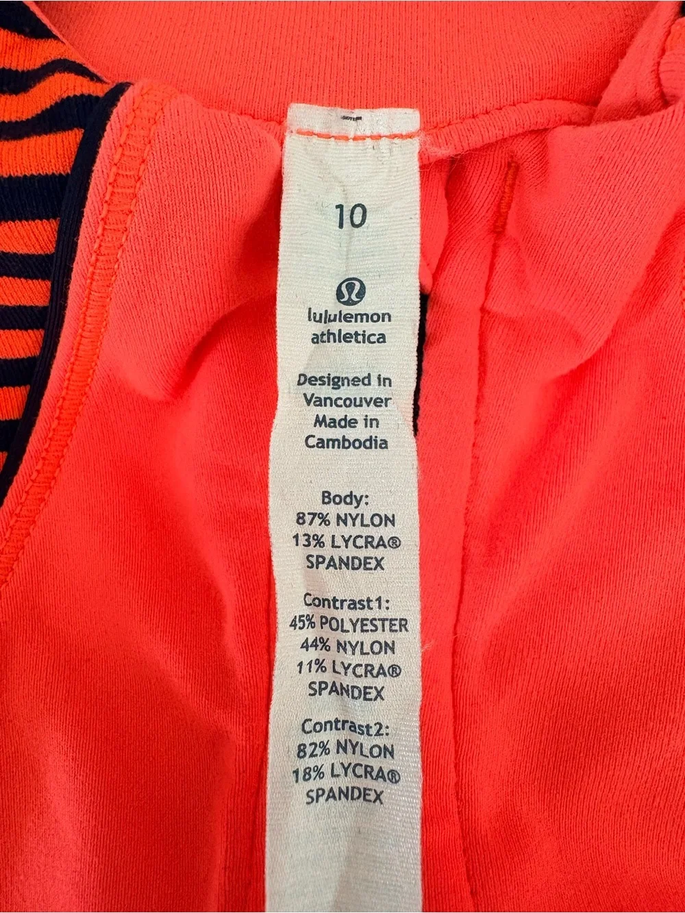 Lululemon Forme Jacket Sz 10 Light Flare Inkwell EUC - Picture 4 of 13